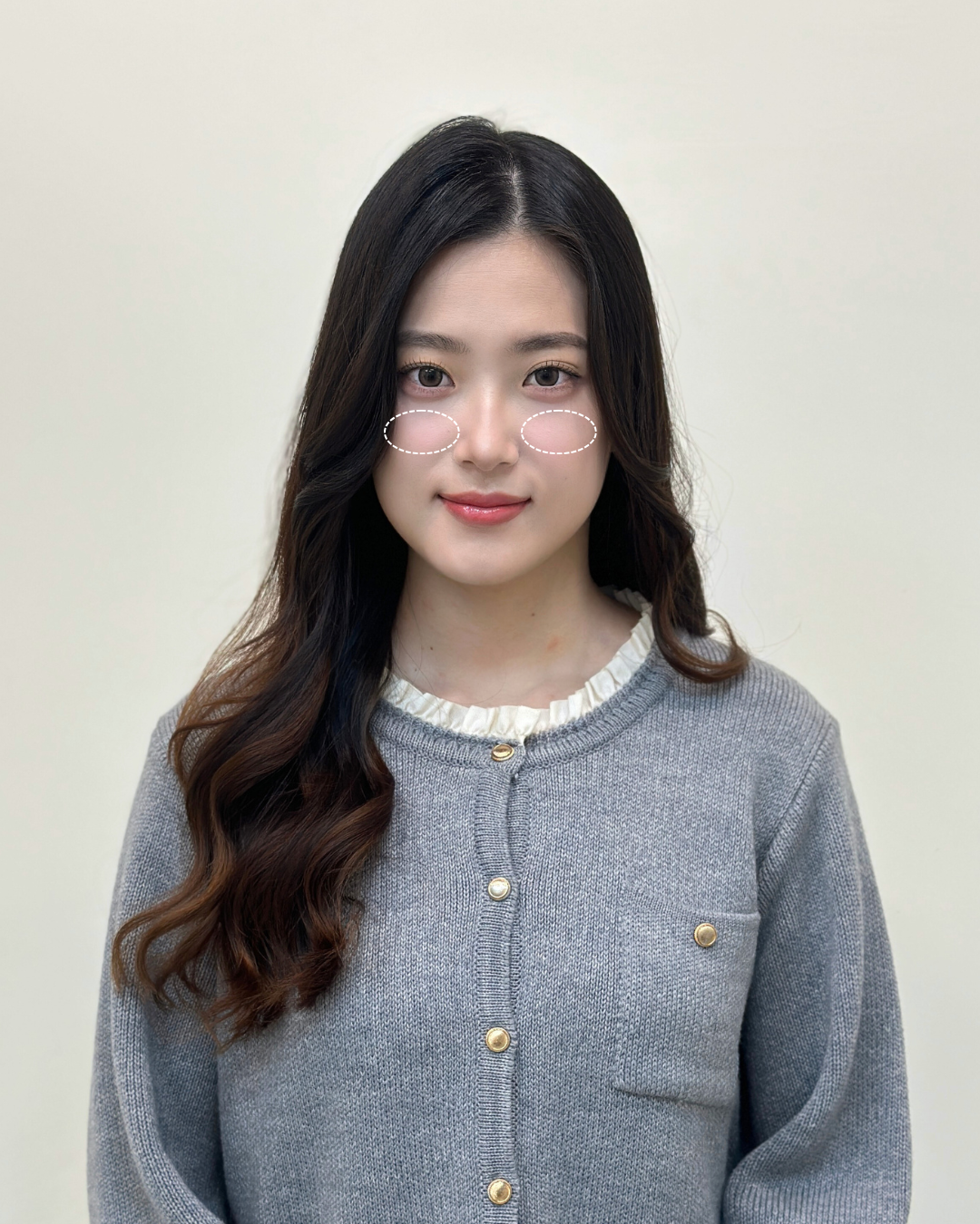 長臉腮紅畫法