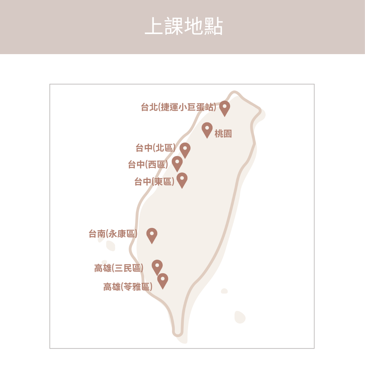 上課地點