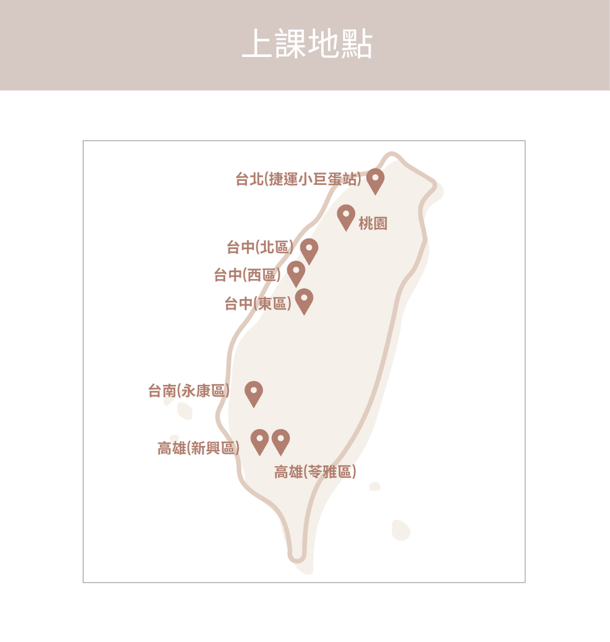 上課地點