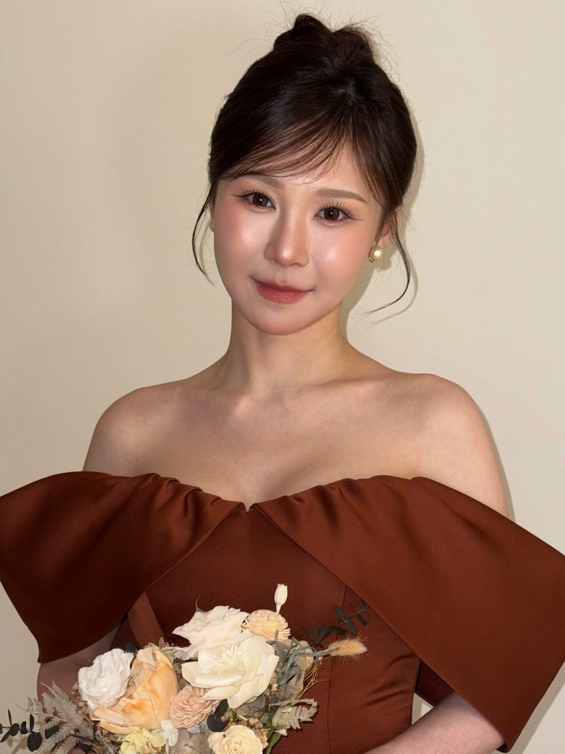 高包頭新娘造型